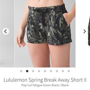 Lululemon Spring Break Away Short ll